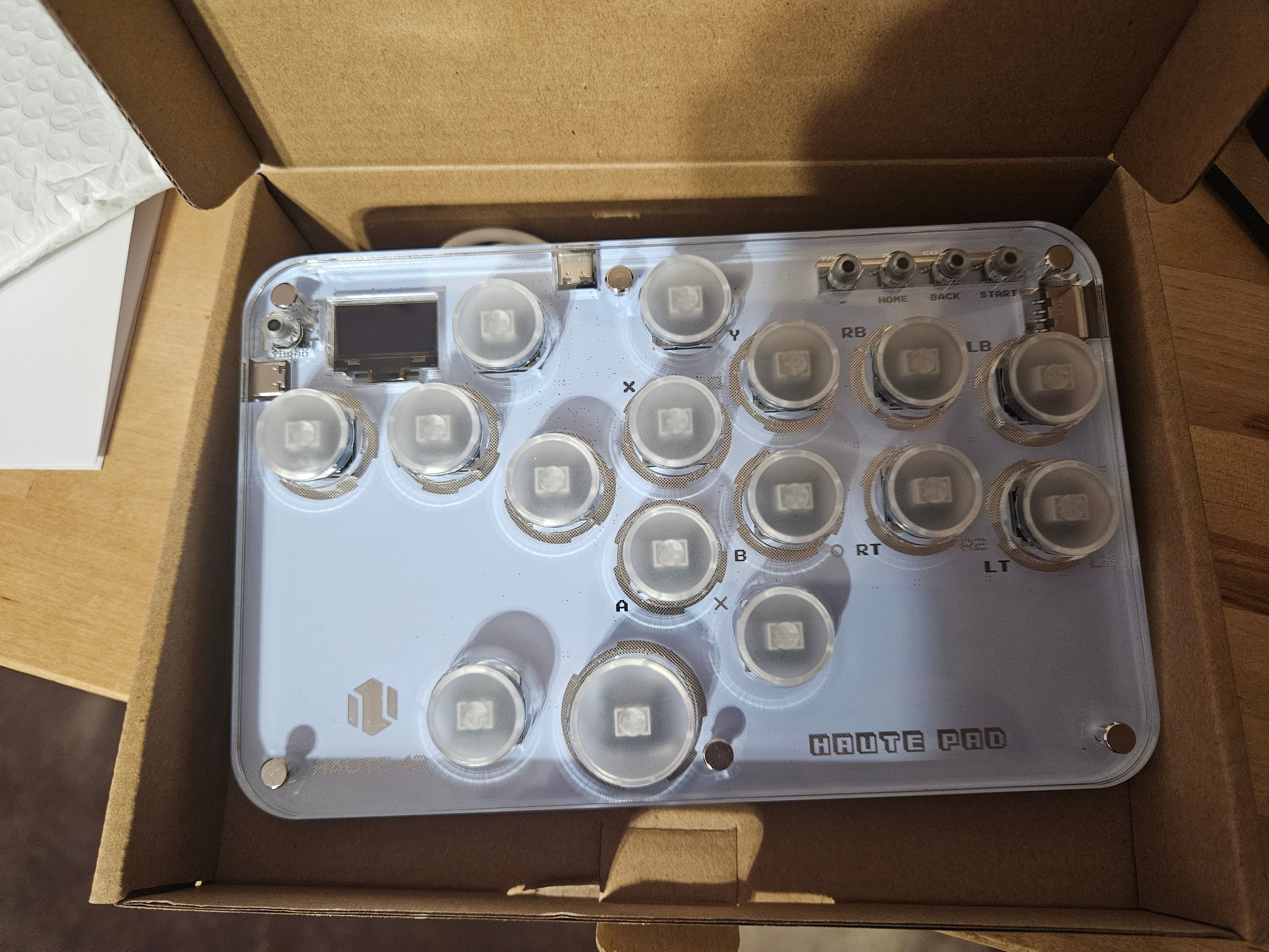 Haute42 G16 All Button Arcade Controller New In Box